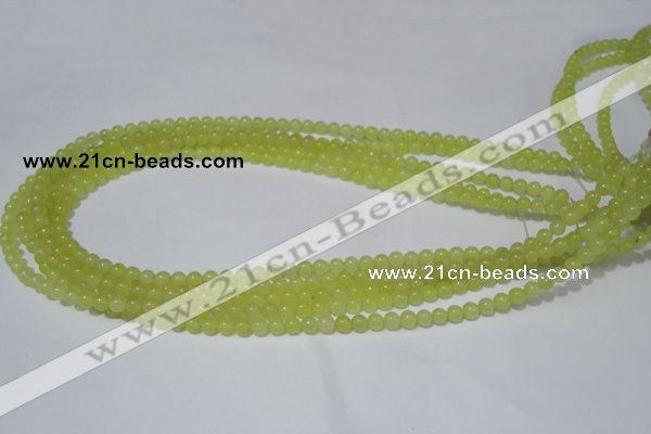 CCN06 15.5 inches 4mm round candy jade beads wholesale