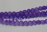 CCN09 15.5 inches 4mm round candy jade beads wholesale