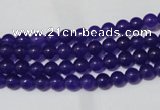 CCN10 15.5 inches 4mm round candy jade beads wholesale