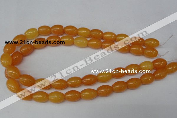 CCN112 15.5 inches 12*16mm rice candy jade beads wholesale