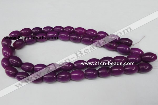 CCN115 15.5 inches 12*16mm rice candy jade beads wholesale