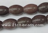 CCN116 15.5 inches 12*16mm rice candy jade beads wholesale