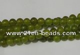 CCN12 15.5 inches 4mm round candy jade beads wholesale