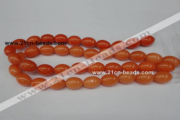 CCN121 15.5 inches 13*18mm rice candy jade beads wholesale