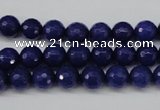 CCN1213 15.5 inches 8mm faceted round candy jade beads wholesale