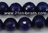 CCN1217 15.5 inches 16mm faceted round candy jade beads wholesale