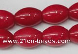 CCN123 15.5 inches 13*18mm rice candy jade beads wholesale