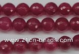 CCN1234 15.5 inches 10mm faceted round candy jade beads wholesale