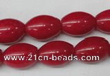 CCN124 15.5 inches 13*18mm rice candy jade beads wholesale