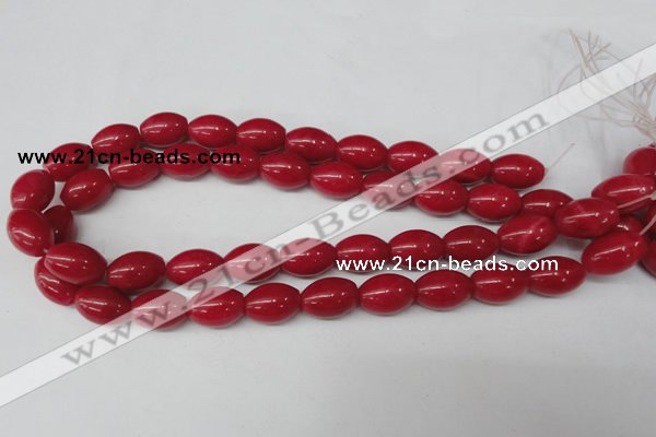CCN124 15.5 inches 13*18mm rice candy jade beads wholesale