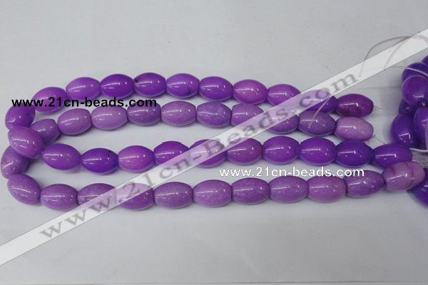 CCN126 15.5 inches 13*18mm rice candy jade beads wholesale