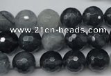 CCN1265 15.5 inches 12mm faceted round candy jade beads wholesale