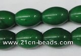 CCN129 15.5 inches 13*18mm rice candy jade beads wholesale