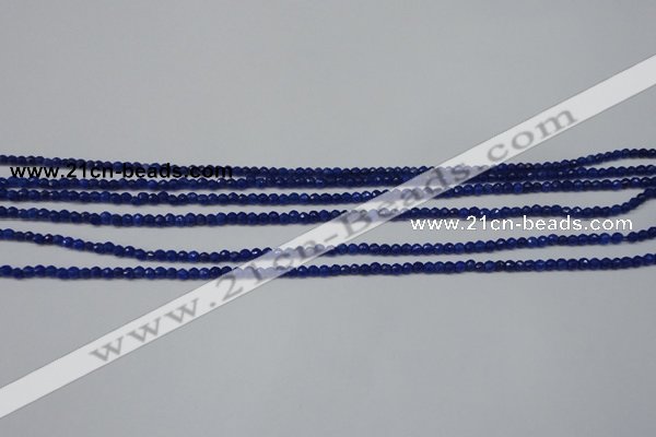 CCN1314 15.5 inches 3mm faceted round candy jade beads wholesale