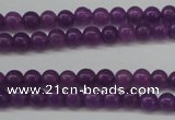 CCN1340 15.5 inches 4mm round candy jade beads wholesale