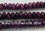 CCN1373 15.5 inches 5*8mm faceted rondelle candy jade beads