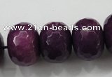 CCN1379 15.5 inches 15*20mm faceted rondelle candy jade beads