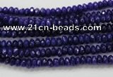 CCN1381 15.5 inches 2*4mm faceted rondelle candy jade beads