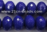 CCN1388 15.5 inches 13*18mm faceted rondelle candy jade beads