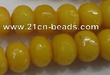 CCN1397 15.5 inches 12*16mm faceted rondelle candy jade beads