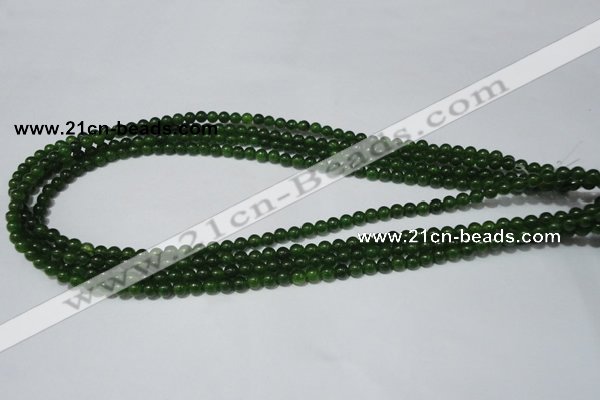 CCN14 15.5 inches 4mm round candy jade beads wholesale