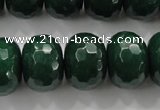 CCN1418 15.5 inches 13*18mm faceted rondelle candy jade beads