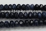 CCN1433 15.5 inches 5*8mm faceted rondelle candy jade beads
