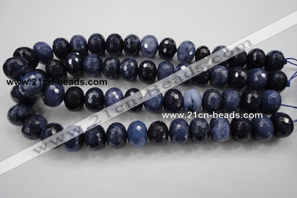 CCN1438 15.5 inches 13*18mm faceted rondelle candy jade beads