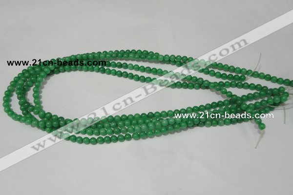 CCN15 15.5 inches 4mm round candy jade beads wholesale