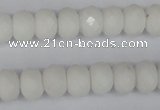 CCN150 15.5 inches 8*12mm faceted rondelle candy jade beads