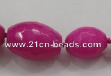 CCN1510 15.5 inches 10*14mm – 20*30mm faceted rice candy jade beads