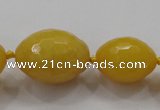 CCN1513 15.5 inches 10*14mm – 20*30mm faceted rice candy jade beads