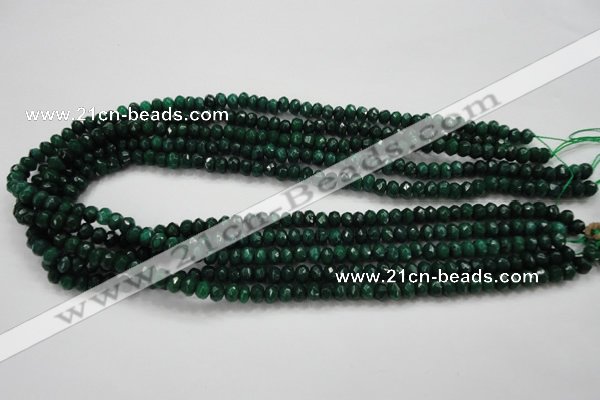 CCN1595 15.5 inches 4*6mm faceted rondelle candy jade beads