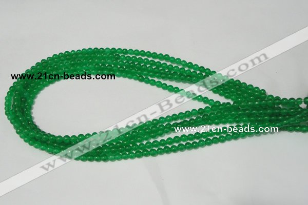 CCN16 15.5 inches 4mm round candy jade beads wholesale