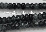 CCN1600 15.5 inches 5*8mm faceted rondelle candy jade beads