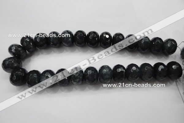 CCN1605 15.5 inches 15*20mm faceted rondelle candy jade beads