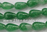 CCN1660 15.5 inches 9*14mm teardrop candy jade beads wholesale