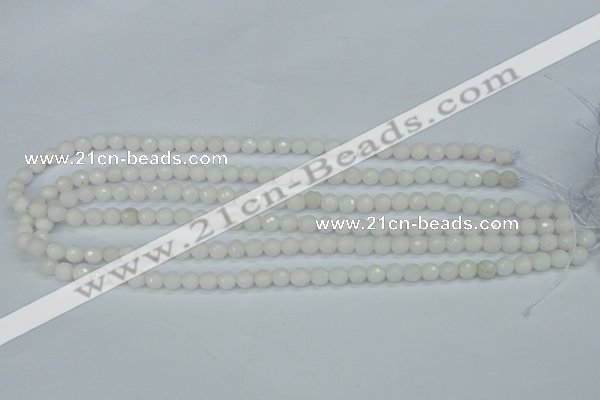 CCN1800 15 inches 4mm faceted round candy jade beads wholesale