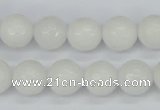 CCN1804 15 inches 12mm faceted round candy jade beads wholesale