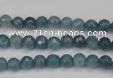 CCN1910 15 inches 4mm faceted round candy jade beads wholesale