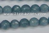 CCN1913 15 inches 10mm faceted round candy jade beads wholesale