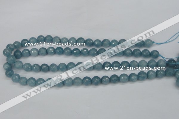 CCN1913 15 inches 10mm faceted round candy jade beads wholesale