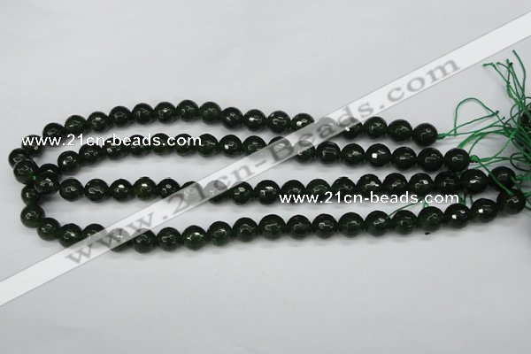 CCN1923 15 inches 10mm faceted round candy jade beads wholesale