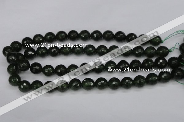 CCN1925 15 inches 14mm faceted round candy jade beads wholesale