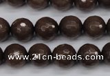 CCN1933 15 inches 10mm faceted round candy jade beads wholesale