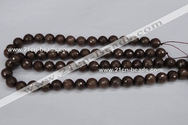 CCN1933 15 inches 10mm faceted round candy jade beads wholesale