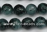 CCN1945 15 inches 14mm faceted round candy jade beads wholesale