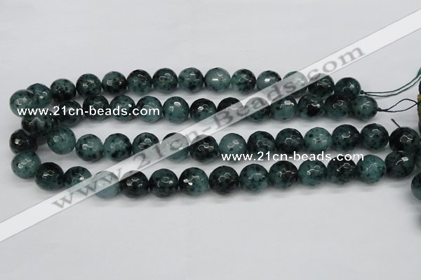 CCN1945 15 inches 14mm faceted round candy jade beads wholesale