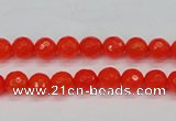 CCN1950 15 inches 4mm faceted round candy jade beads wholesale