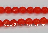 CCN1952 15 inches 8mm faceted round candy jade beads wholesale